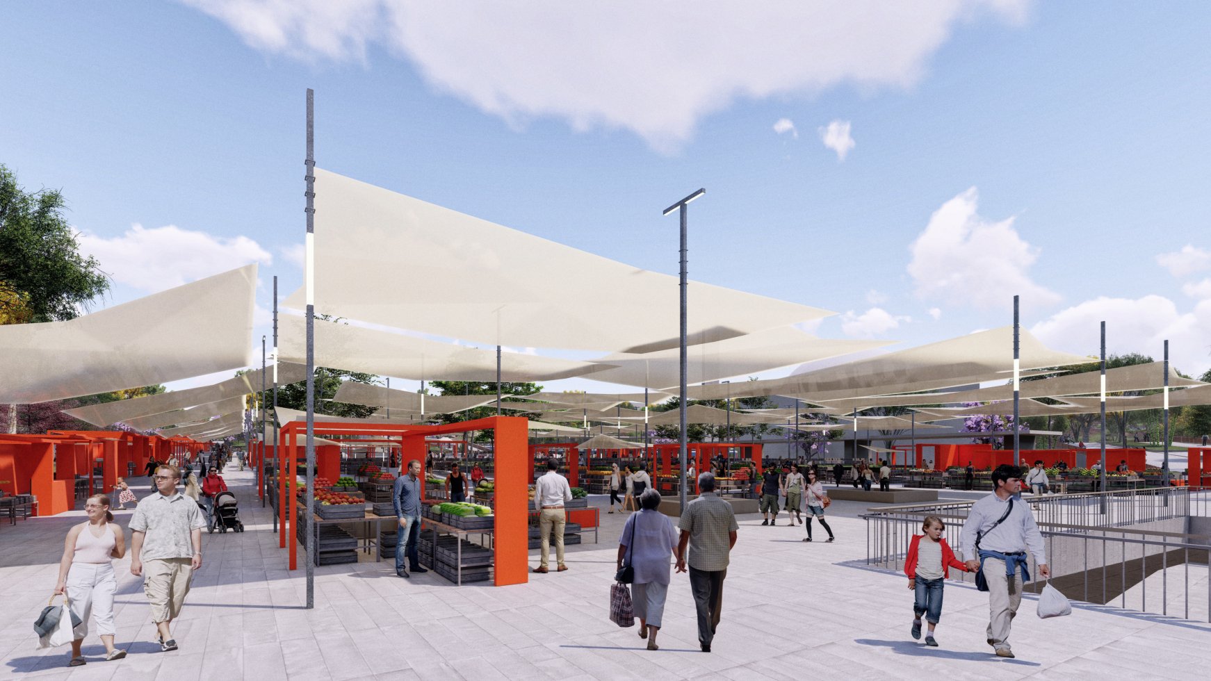 Bakirkoy Incirli Transportation Hub & Marketplace Urban Design / Invited Competition